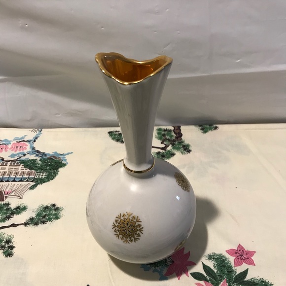 Holley Ross distinguish China 24k teardrop vase - Picture 5 of 8